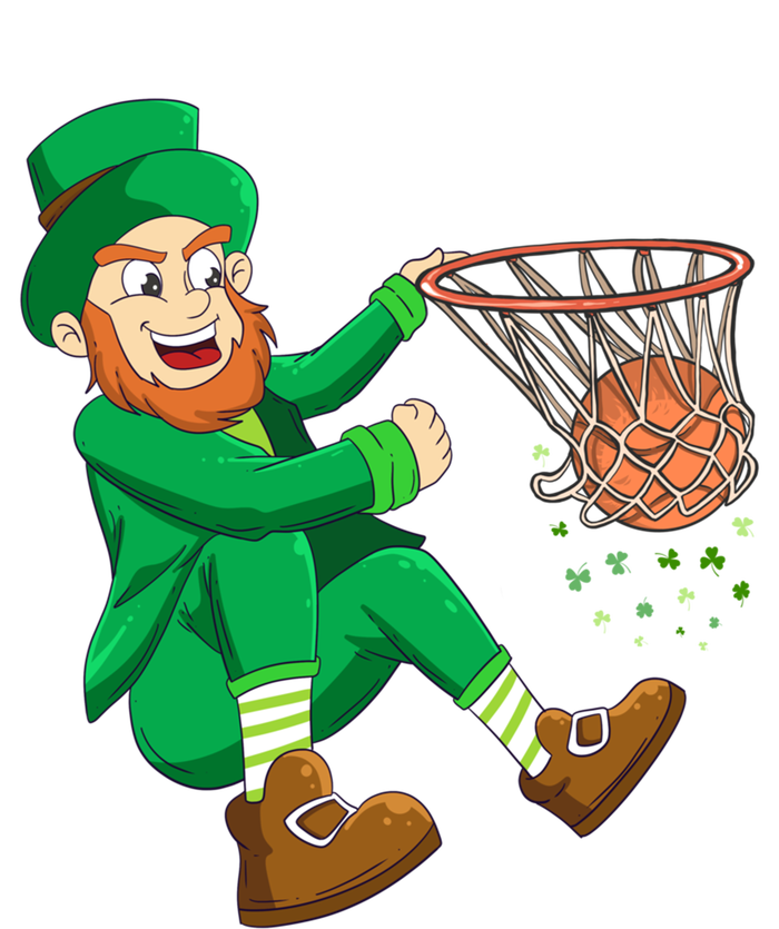 Basketball St Patricks Day Leprechaun Gift T-Shirt