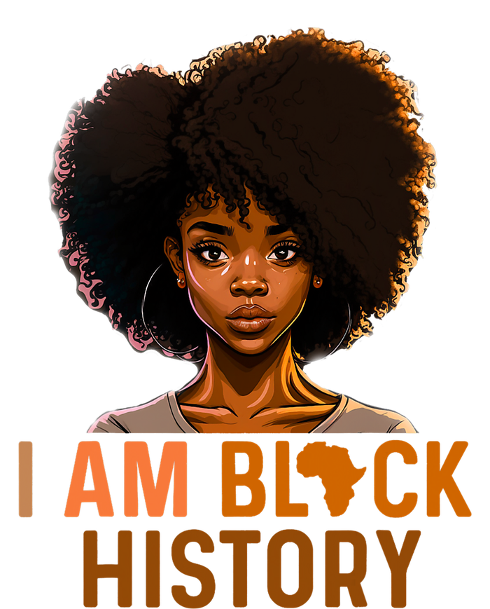 I Am Black History Women Girl Black History Month Melanin Hoodie