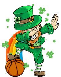 Dabbing Leprechaun St Patricks Day Basketball Cool Gift T-Shirt