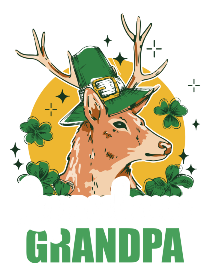 Leprechaun Grandpa With A Deer For St Patrick's Day Gift T-Shirt