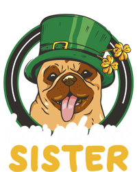 Leprechaun Sister With A Dog For St Patrick's Day Funny Gift Sweatshirt Cinch Pack Bag