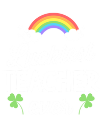 Luckiest Teacher Ever For St Patricks Day School Outfit Funny Gift Kids Hoodie