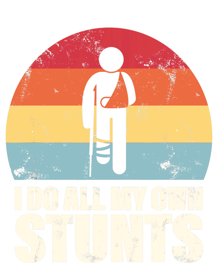 I Do My Own Stunts Funny Get Well Soon Kids T-Shirt