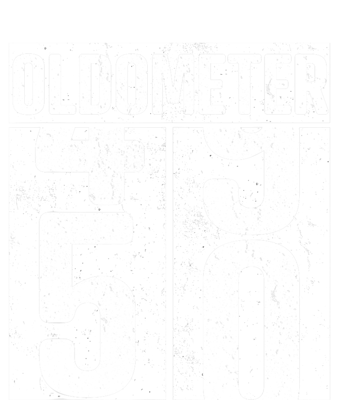 Oldometer 50 50th Birthday Oldometer T-Shirt