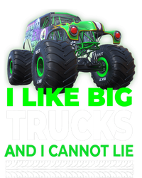 Funny Monster Truck I Like Big Trucks For Adults Womens Funnel Neck Pullover Hood