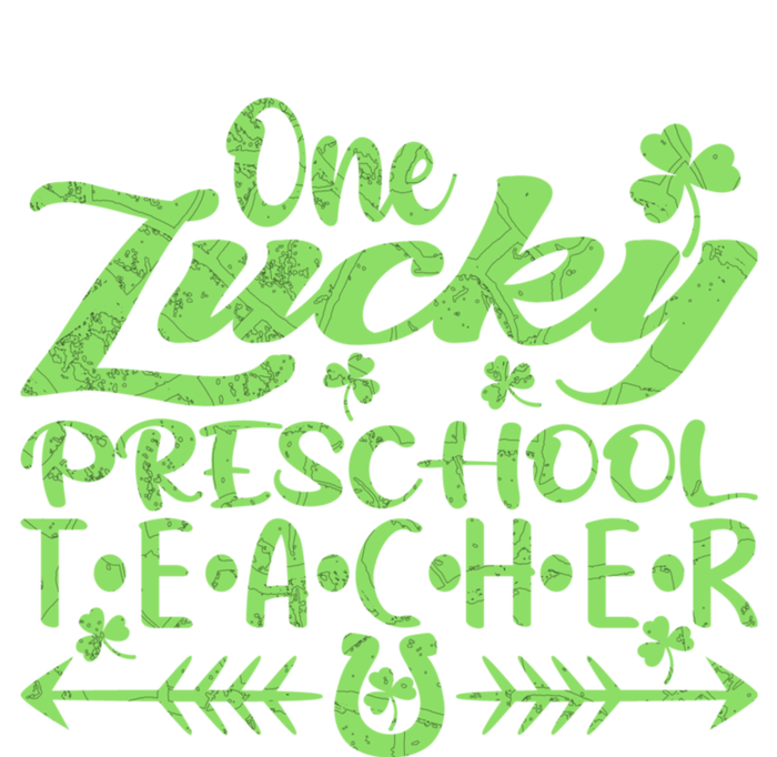 One Lucky Preschool Teacher St Patrick's Day Gift T-Shirt