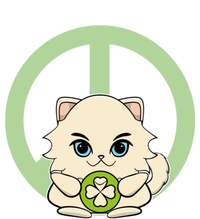 Persian Cat Anime Kitten Irish St Patricks Gift Magnet