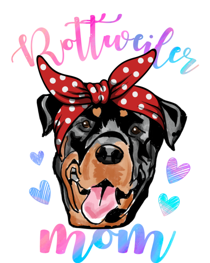 Rottweiler Dog Lover Funny Cute Mom Mama Mother Gift T-Shirt