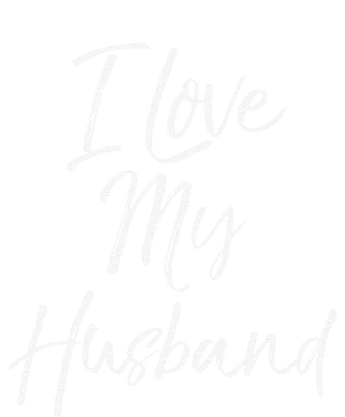 Cute Wedding Anniversary Gift For Wife I Love My Husband T-Shirt