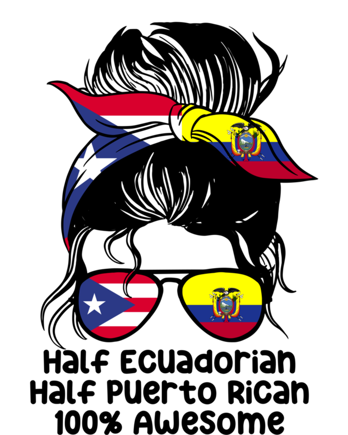 Half Ecuadorian Half Puerto Rican Ecuador Boricua Mix T-Shirt