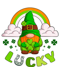 St Patricks Day Lucky Gnome Irish Rainbow Cute Gift T-Shirt