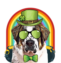 St Bernard Dog Leprechaun Funny St Patricks Day Gift T-Shirt