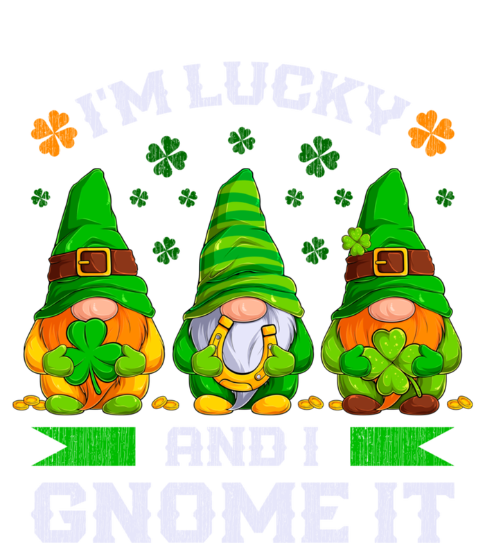 St Patrick's Day Irish Gnomes Funny Saying Gift Women's V-Neck T-Shirt