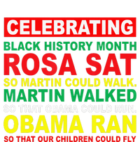 Black History Month Juneteenth Obama Ran Children Could Fly T-Shirt