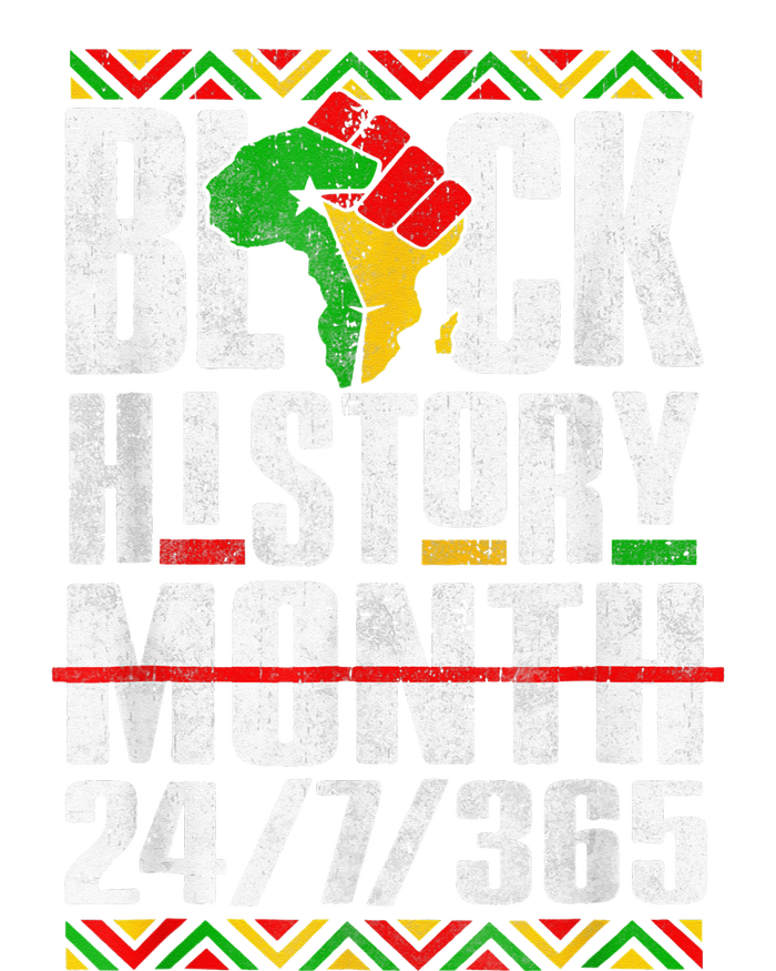 Black History Month 247365 Melanin African Black Power T-Shirt