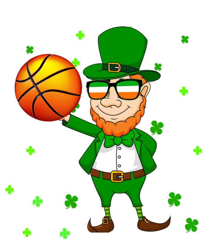 Leprechaun Basketball Dunk St Patricks Day Sports Meaningful Gift Long Sleeve Shirt