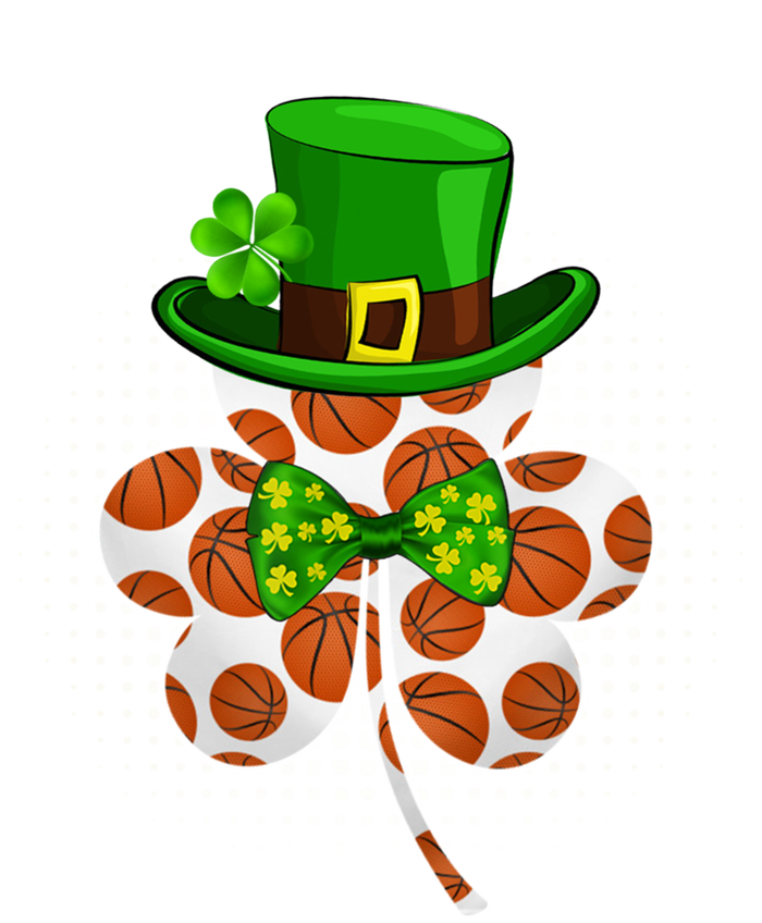 Leprechaun Basketball Shamrock St Patricks Day Irish Gift T-Shirt