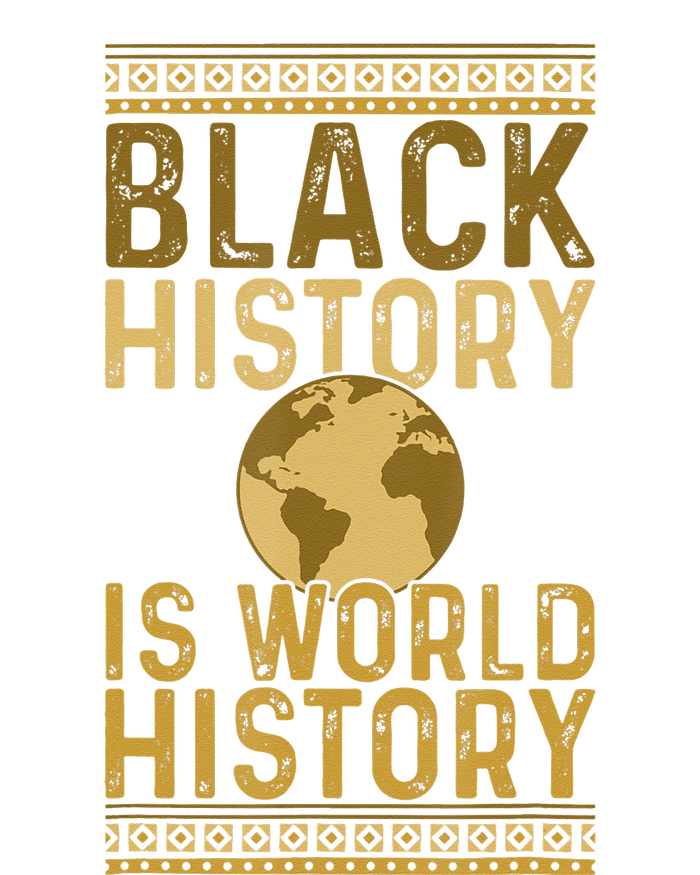 Black History is World History Black History Month T-Shirt