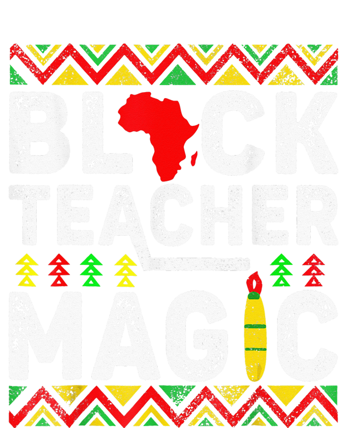 Black Teacher Magic Melanin Pride Black History Month Flexfit Unipanel Trucker Cap