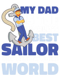 My Dad Is The World's Best Sailor For Father's Day Gift Tie Dye Hoodie