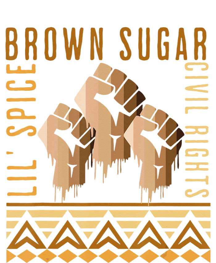 Brown Sugar Spice and Civil Rights Cute Black History Month T-Shirt