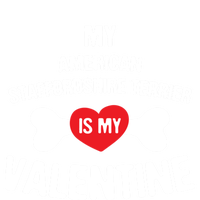 American Staffordshire Terrier Is My Valentine Meaningful Gift Kids Long Sleeve Shirt