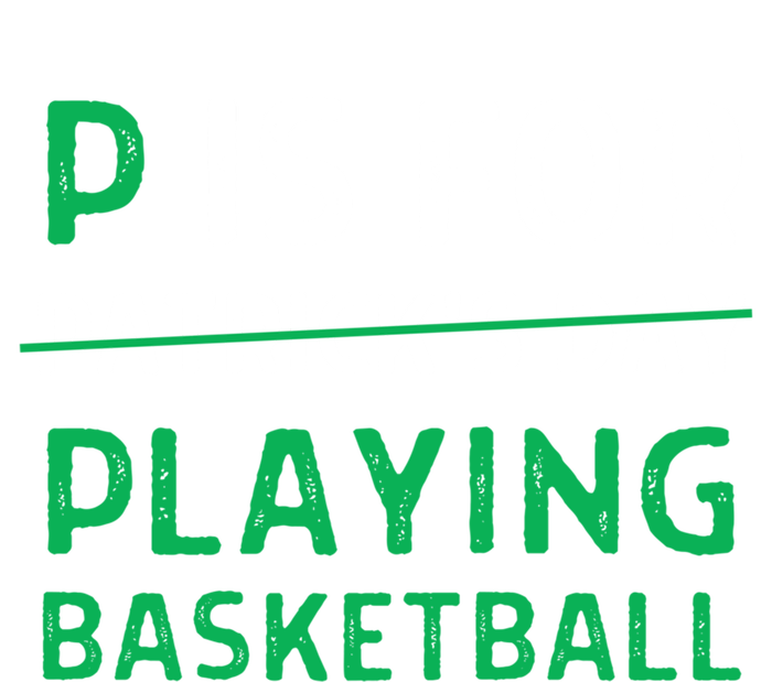 P Is For Playing Basketball Gift St Patricks Day Gift T-Shirt