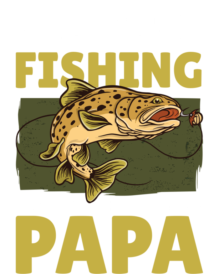 Papa Fishing Dad For Father's Day Meaningful Gift Insulated Varsity Jacket