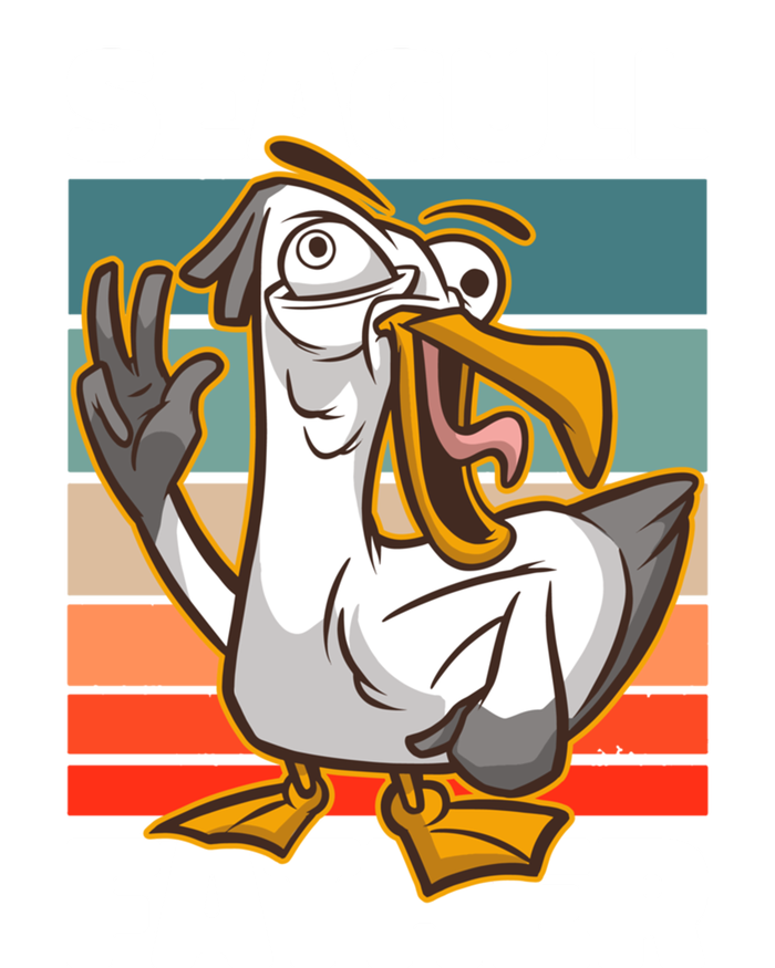 Seagull Father For Father's Day Gift T-Shirt