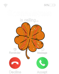 Shenanigans Is Calling St Patricks Day Basketball Shamrock Gift T-Shirt