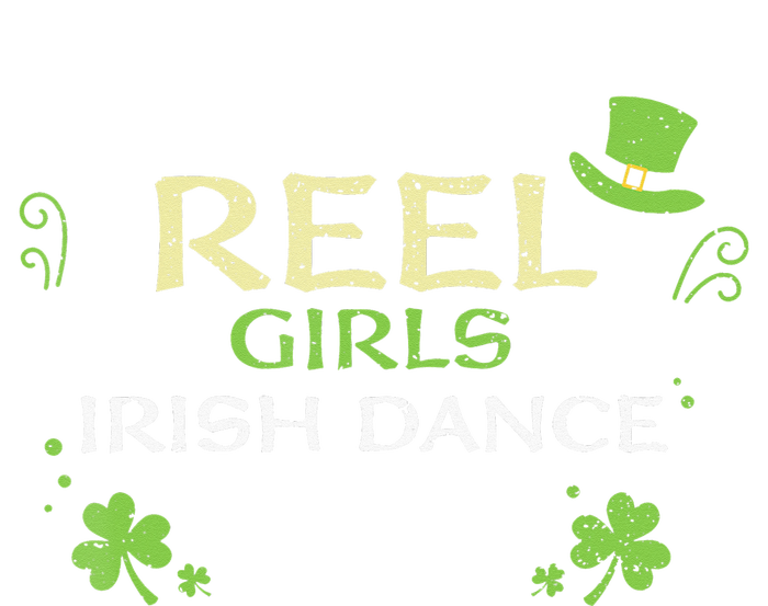 Irish Dance Girl Colors St Patricks Day Ceili Dancer Girl Women's V-Neck T-Shirt