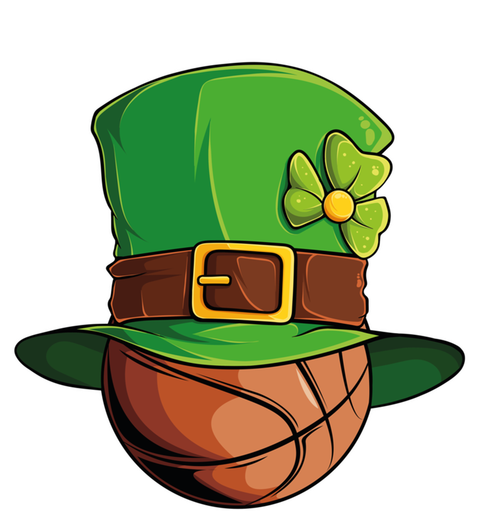 St Patricks Day Funny Irish Basketball Leprechaun Shamrock Gift T-Shirt