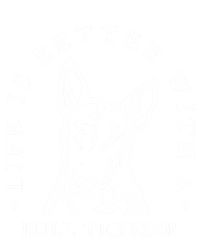 Bull Terrier Life Better With Dog Mom Dad Meaningful Gift Premium T-Shirt