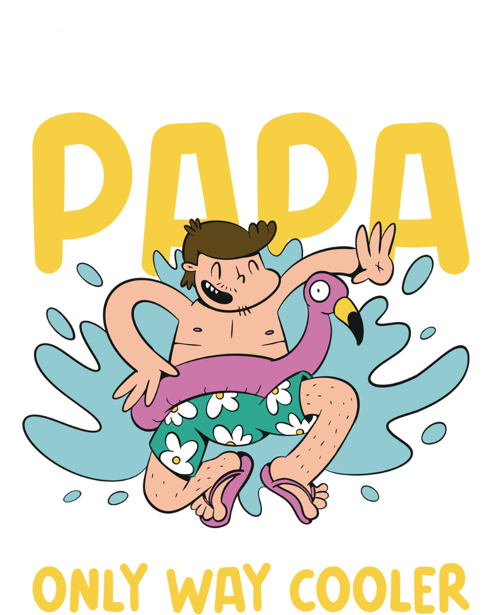 Swimming Papa Like A Normal Papa But Cooler For Father's Day Gift Tall T-Shirt