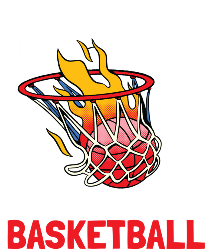 This Knows Her Basketball Gift Streetball Basketball Cool Gift Ladies Essential Flowy Tank