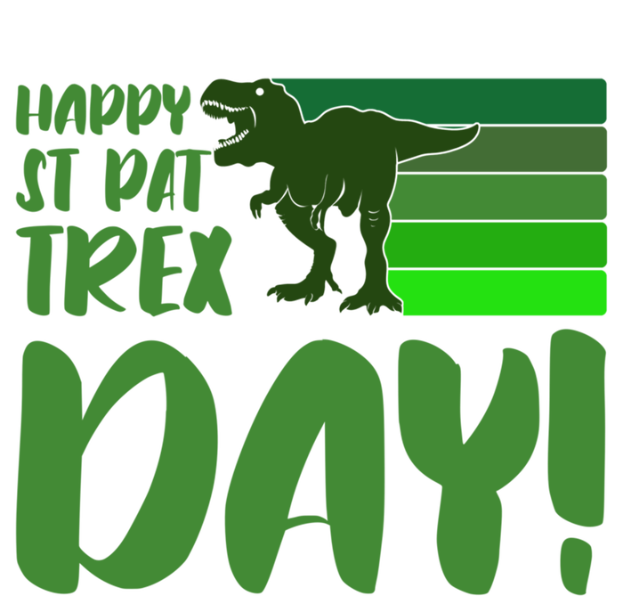 Happy St Pat Trex Day St Patricks Day Funny Dinosaur Gift T-Shirt