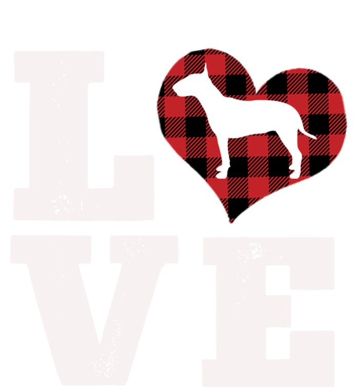 Love Bull Terrier Dog Lover Funny Gift Cute Dog Valentines Day Gift T-Shirt