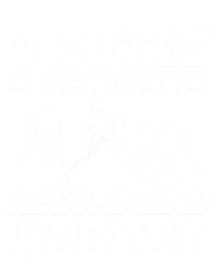 Ice Hockey Player Dentist Quote Gift Funny Hockey Funny Gift Softstyle Adult Sport Polo