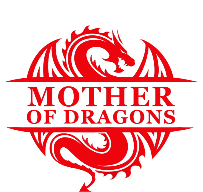 Wo Mother Of Dragons Mom Mother's Day Dragon Family Outfit 7 Panel Mesh Trucker Snapback Hat