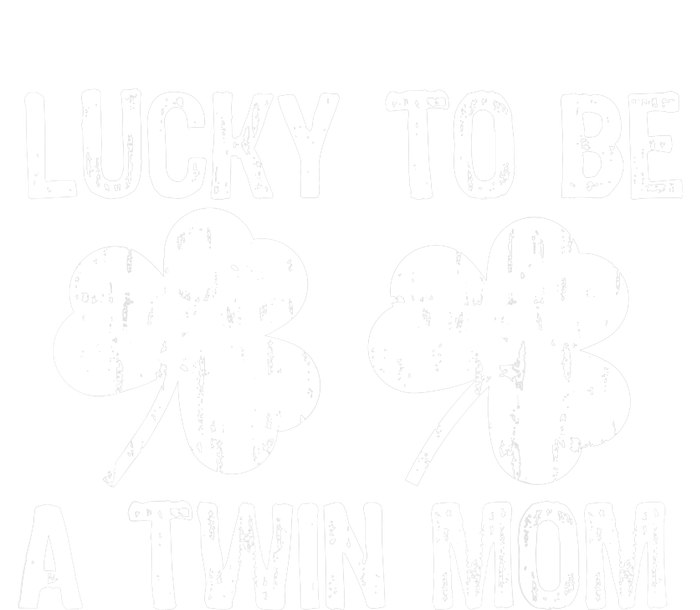 Lucky To Be A Twin Mom St Patrick's Day Women's Crop Top Tee