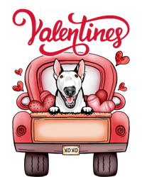 Red Truck Happy Valentines Day Bull Terrier Dog Hearts Gift T-Shirt