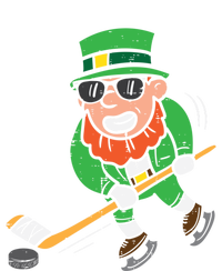 Leprechaun Playing Ice Hockey St Patricks Day Gift T-Shirt