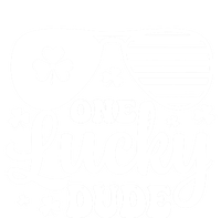 One Lucky Dude St Patrick`s Day Cool Gift Women's Racerback Tank