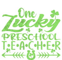 One Lucky Preschool Teacher St Patrick's Day Cute Gift Coaster