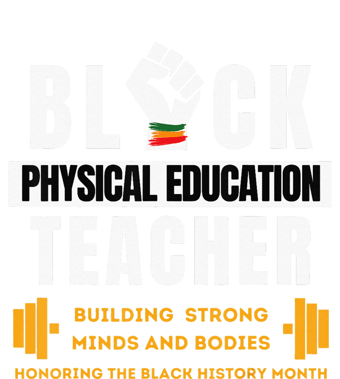 Physical Education Teacher PE Teacher Black History Month Cooling Performance Crew T-Shirt