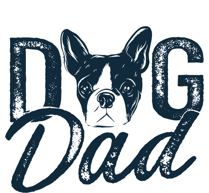 Boston Terrier Dog Dad T-Shirt