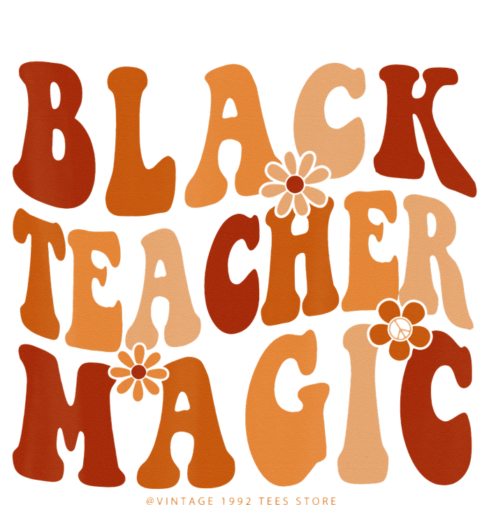 Teacher Black History Month  Black Teacher Magic Sustainable Knit Beanie