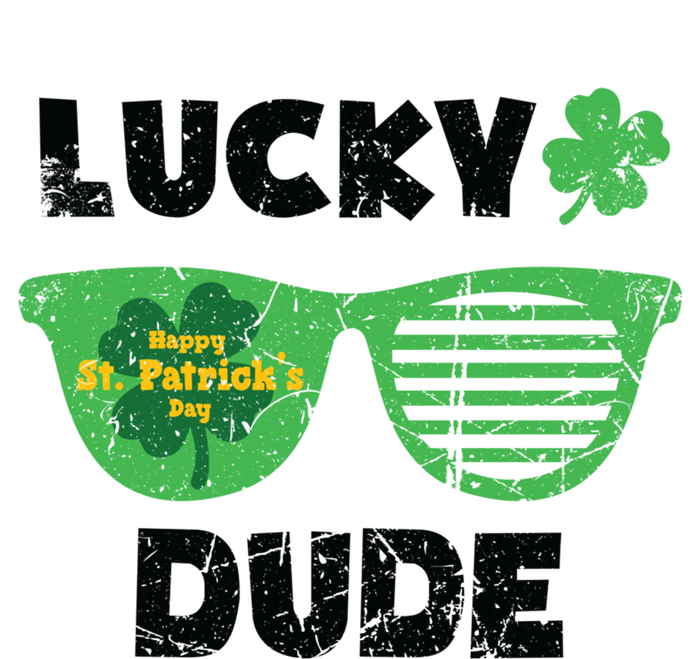 St Patrick's Day Vintage Funny Irish Lucky Dude Cute Gift T-Shirt