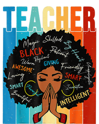 Vintage Afro Black History Month African American Teacher T-Shirt