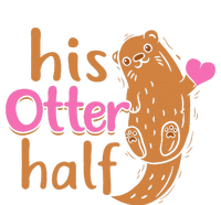 His Otter Half Punny Romantic Couple Valentine's Day T-Shirt